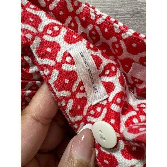 LOFT‎ Textured Shorts Diamond Jacquard Women’s Size 4 - Picture 4 of 8